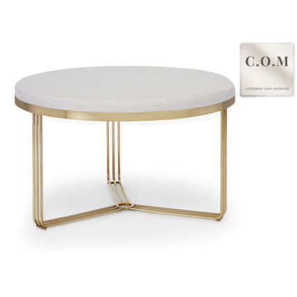 Small Circular Coffee Table or Footstool by Gillmore